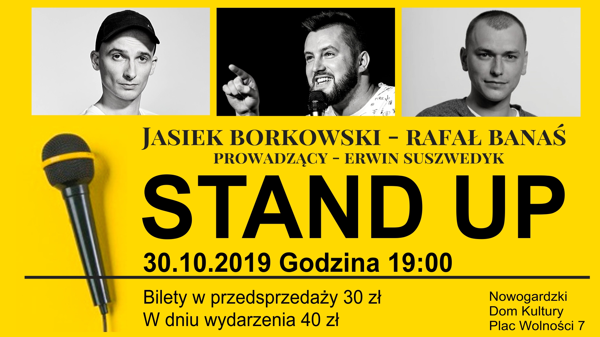 STAND UP W NDK JUŻ W ŚRODĘ!